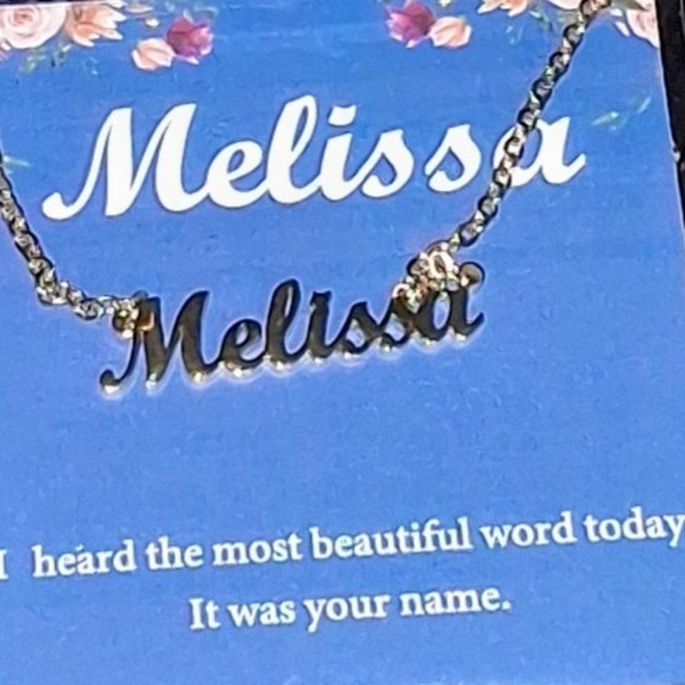 Melissa Silver Necklace